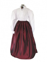 Ladies Victorian Carol Singer School Mistress Costume Size 14 - 18